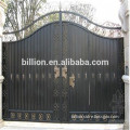 Privacy wrought iron big gates with blind sheet